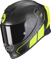 Scorpion Exo Мотошлем Exo-R1 Carbon Air Corpus ll Матовый Желтый Неон