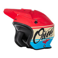 Oneal Шлем открытый Slat VX1 Красный/Cиний