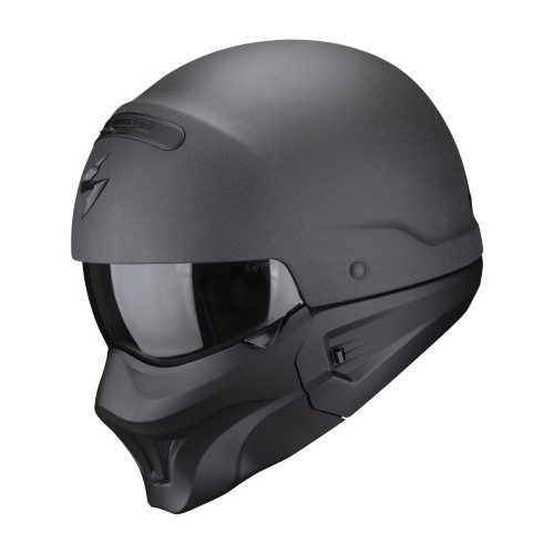 Scorpion Мотошлем Exo Combat Evo Graphite Серый/Матовый